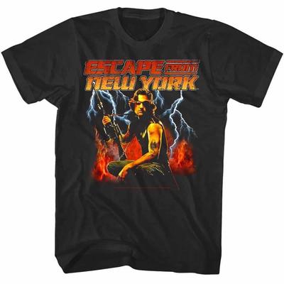 Escape From New York Flame Sniper Men's T Shirt