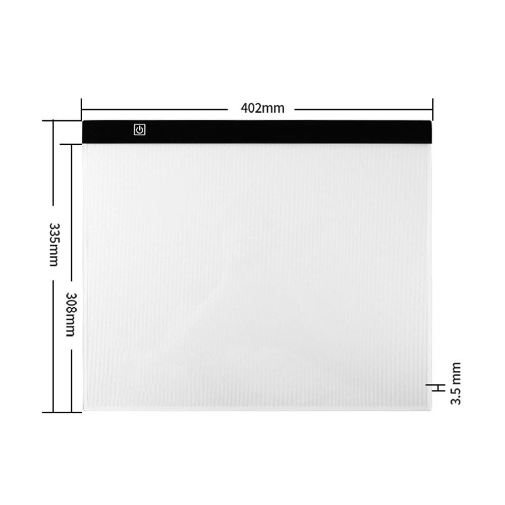 A3 A4 A5 Light Pad Kit Light Board for Accessories Diamond Art Sketching Art Light Board