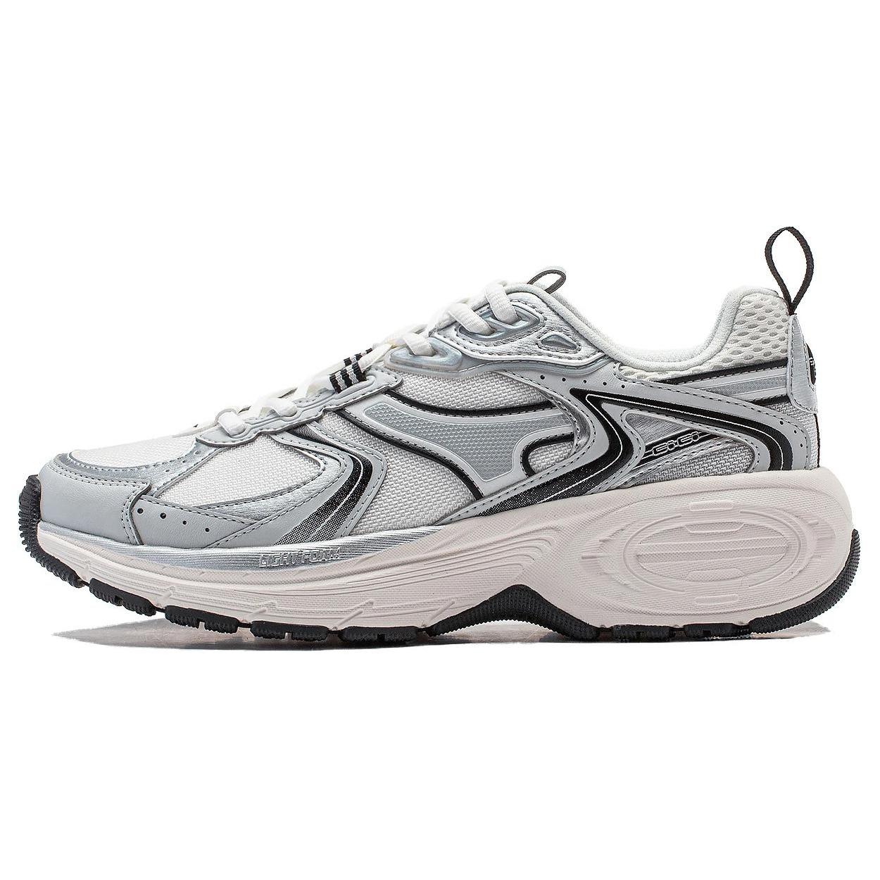 

Li Ning 92 CICI V2 Cushioning, Wear Resistant Low top Casual Shoes Women s White Silver AGCU034-1 36