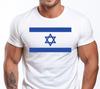 Tričko s izraelskou vlajkou Izraelská Davidova hvězda Izraelské tričko