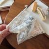 Creative Lace-Cutout Embroidered Drawstring Storage Bag Multi-Purpose Retro Storage Pouch Single Layer Organizer Travel