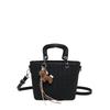 2026 Autumn/Winter Matte Metal Buckle Woven Tote with Large Capacity - Retro Women's Shoulder & Handbag.