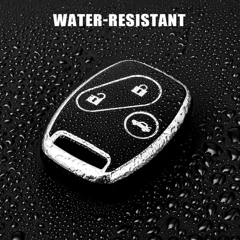 2/3 Buttons Soft TPU Car Key Case Cover for Honda Fit CIVIC JAZZ Pilot Accord CR-V Freed Freed Pilot StepWGN Insight Key Shell