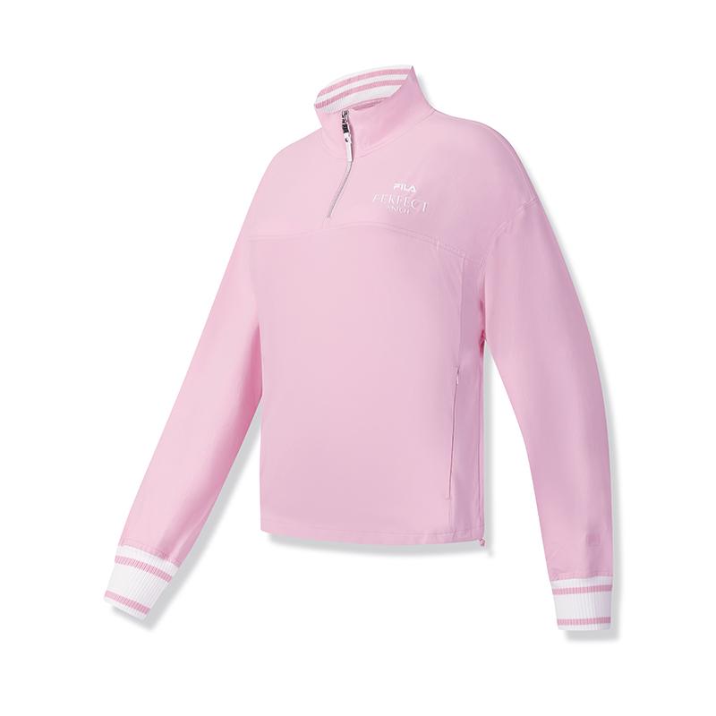 New FILA Sweatshirt Women's Heartbeat Pink A11W513214F-PK