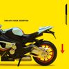 1/12 BMW S1000RR Gulf Oil Die Cast Motorcycle Model Toy Vehicle Collection Autobike Shork-Absorber Off Road Autocycle Toys Car