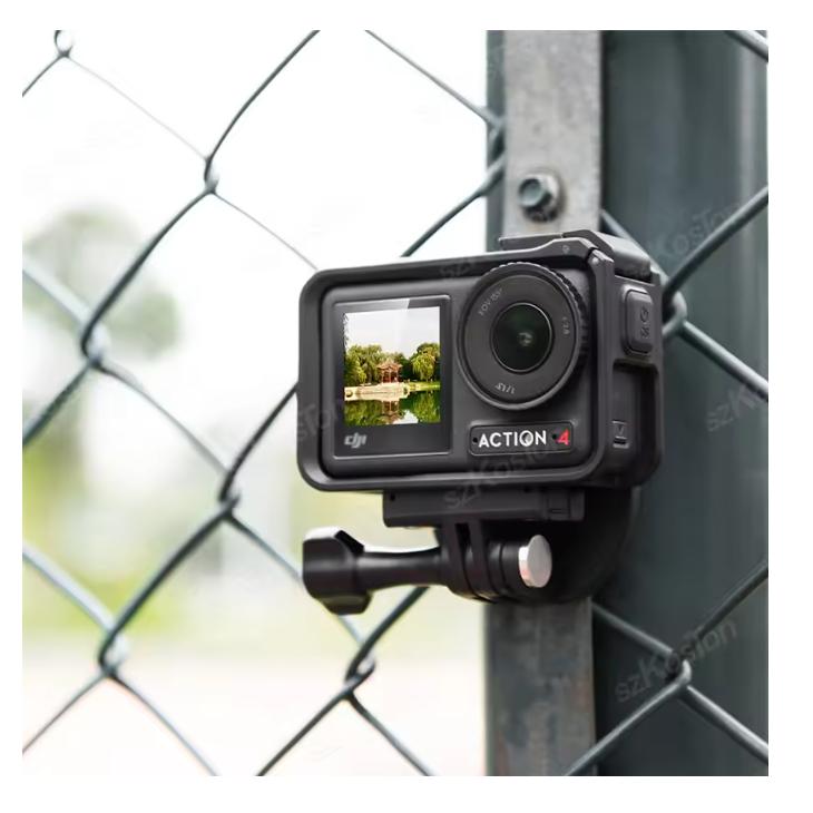 Magnetic Mount Bracket Adapter with Lanyard for Insta360 X5 X4/Osmo 360 Action 5Pro 4/Gopro Hero13 Gopro Accessories