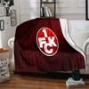 Kaisers-lautern Football Club Flannel Blanket, Soft Polyester, Modern Design, All-Season for Camping, Travel, Gifts for holidays or birthdays