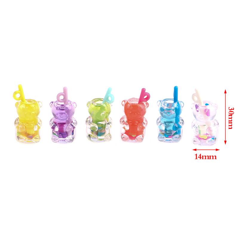 5 Stück Miniatur-Puppenhaus Entzückender Harz-Milchshake Saft Süßigkeiten Zucker Eiscreme Rollenspiel Essen für Rollenspiel Küche Dekoration Spielzeug