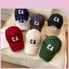 Letter Ca Baseball Cap Peaked Caps Comfortable Casual Hat Fashionable Outdoor
