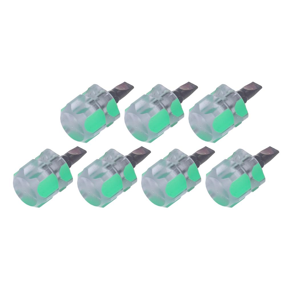 7pcs Stubby Flathead Screwdriver Multifunction Dedicated Sewing Machine Stubby Screwdriver with