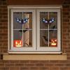Halloween Window Sun Catcher Halloween Bat Decor For Home Handcrafted Halloween Horror Home Decorations For Home Kitchen