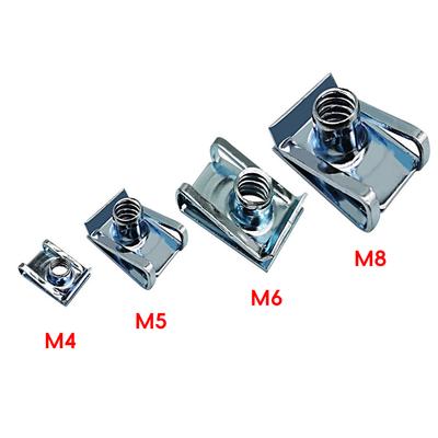 10Pcs M4 M5 M6 U Type Car Self-tapping Nut Clip Nut Kit Suitable for Motorbike Fairing Mudguard Fasteners Auto Parts #468825