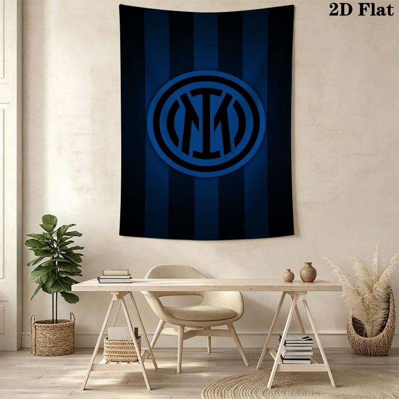 Inter Milan Logo Threepiece Set 1 Duvet Cover 2 Pillowcase Without Core Duvet Cover And Pillowcase Christmas Birthday Gift