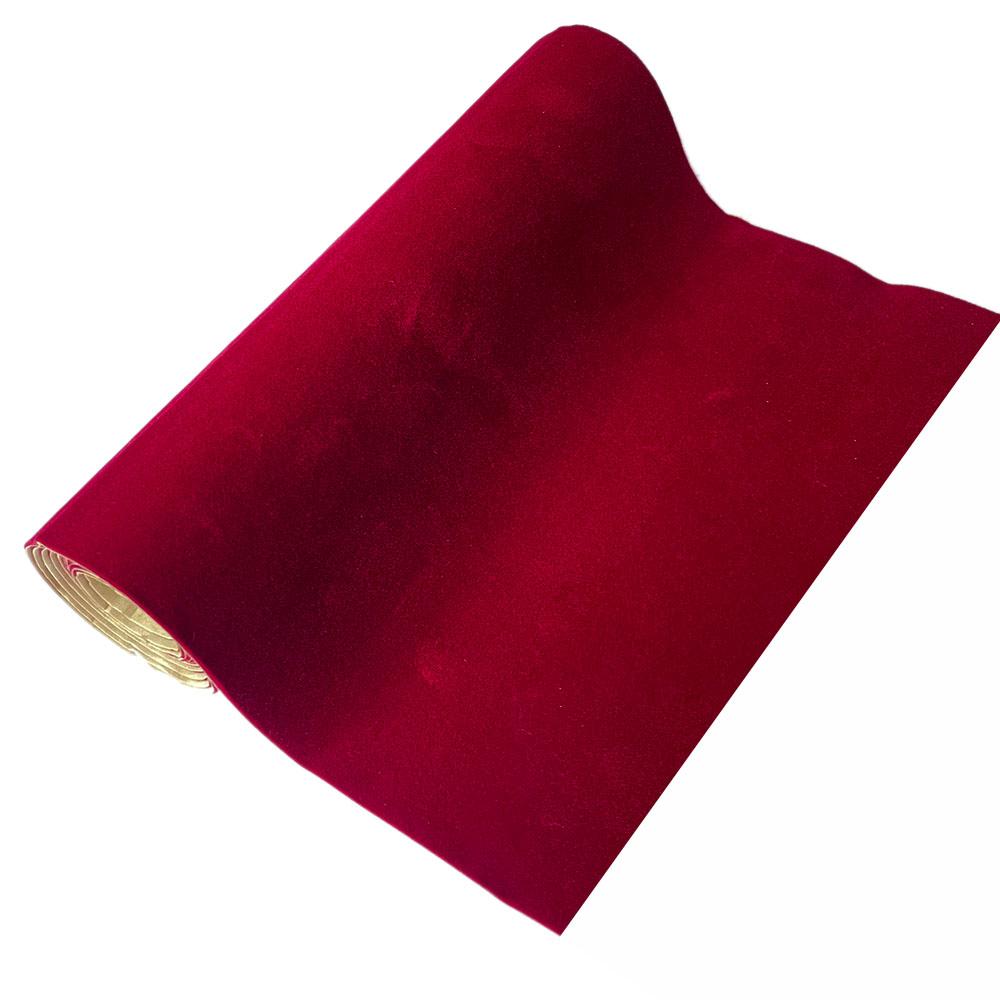 Fabric Adhesive Velvet Sheets with Sticky Glue Back for Art Craft Jewelry Box Liner Furniture Protector Pads Water Resistant DIY