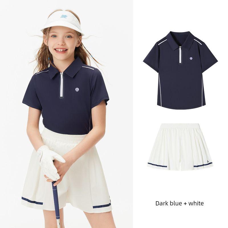 Navigare Italian Small Sailboat Children s Clothing Girls  Short-Sleeved Suit 2026 Summer New Children s Two-Piece Set