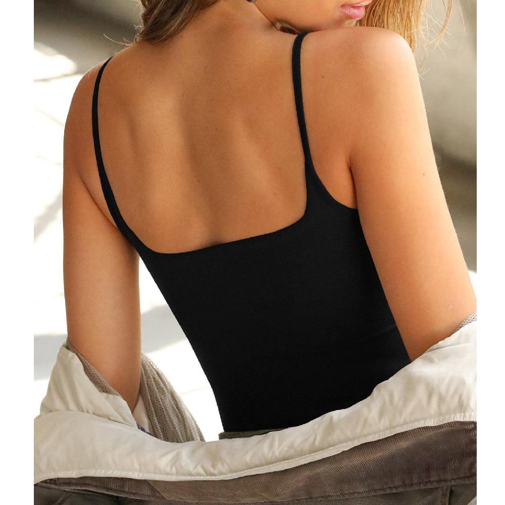 Dámské letní tílko na špagetová ramínka, trička, dámská ležérní slim trička