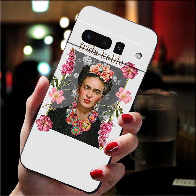 Phone Case For Google Pixel 10 Pro 9 Pro XL 9A 8 7 6 Pro Pixel 8A 7A 6A Pixel 8 7 6 5 Frida-Kahlo