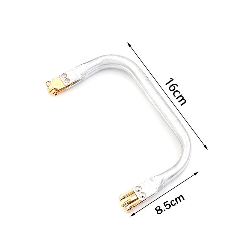 DIY Sewing Craft Accessories Metal Purse Frame Handle Wallet Clasp Lock for Handmade Bag Projects A1