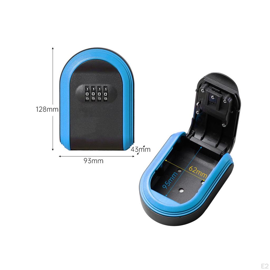 Key Cabinet Organizer Lock Box Combination 4 Digit Keeper Lockbox Password