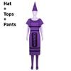 Buntstift Cosplay Kostüm Für Erwachsene Mit Polyesterstoff Für Halloween-Partys
