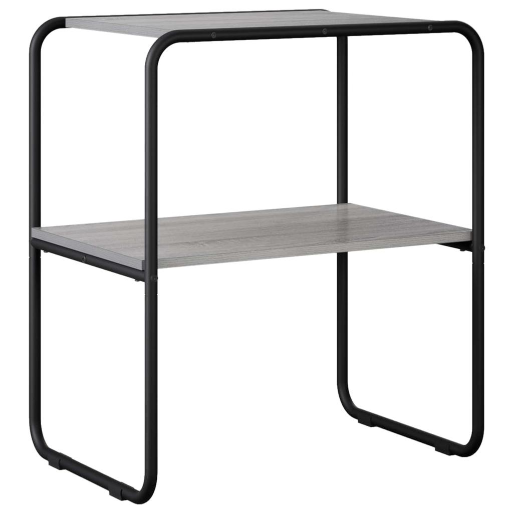 Console Table Grey Sonoma 60 X 42.5 X 70 Cm Engineered Wood