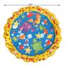 100/170cm Summer Kids Sprinkler Play Pad Mat Outdoor Lawn Beach Yellow Sea Inflatable Water Spray Water Games Beach Mat Cushion