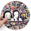Demon Slayer Anime Graffiti Stickers Set - 100 PVC Stickers for DIY Skateboards & Luggage