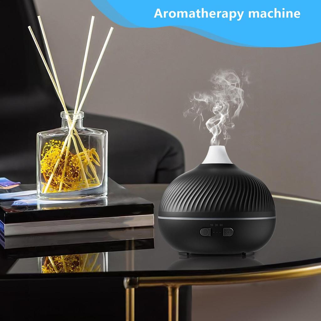 Öldiffusor für Schlafzimmer 7-Farben-Umgebungslicht USB-Stecker-Luftbefeuchter Elektrischer Öldiffusor für Wohnzimmer Kamin Schreibtisch Hotel
