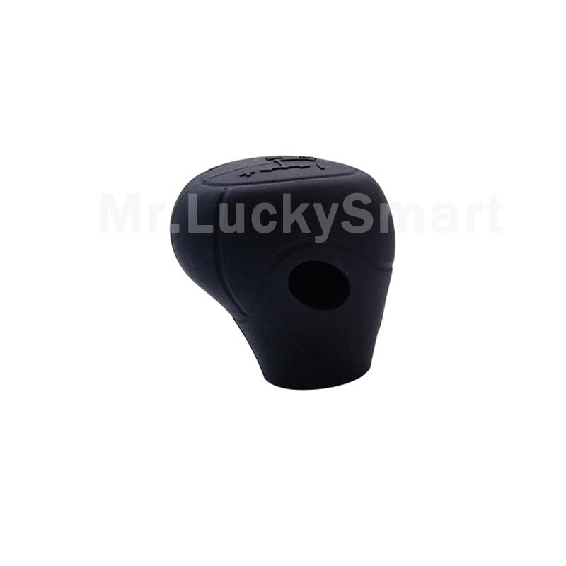 Car Shift Lever Handbrake Lever Silicone Anti-Skid Cover For Mercedes Smart 451 Fortwo Car Interior Styling Products Accessories