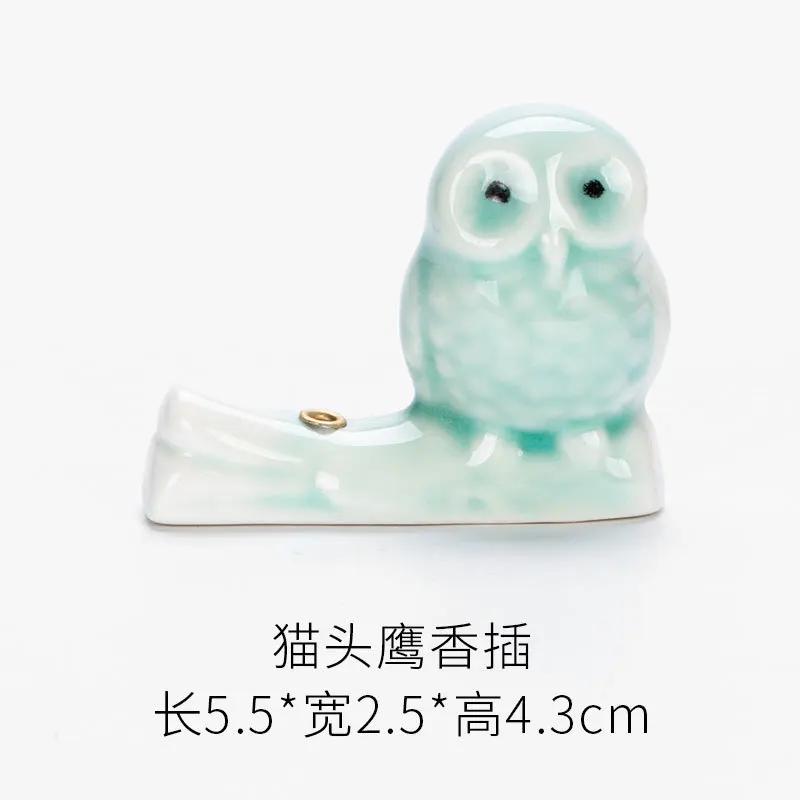 Räucherstäbchenhalter im japanischen Stil Haushalt Niedliche Tier Räucherstäbchenhalter Aromastäbchen Heimdekoration Ornamente Räuchergefäß