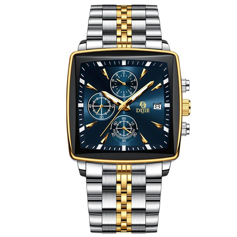 Simple And Versatile Luminous Calendar Multi-Function Light Luxury Trend Quartz Watch