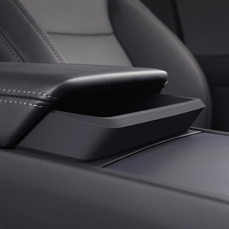 Vehicle Armrest Compartment Insert Interior Console Glove Organize Silicone Center Console Tray Suitable for Vehicles