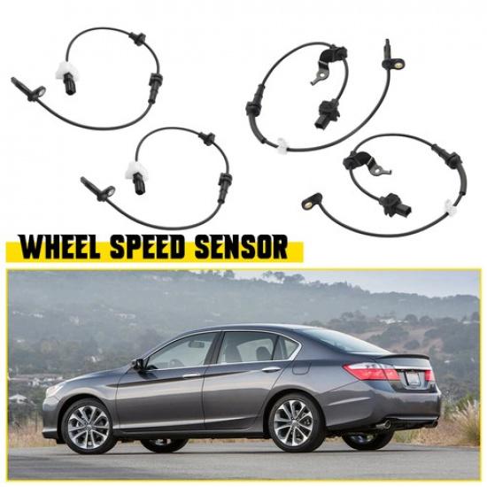 Left & Right ABS Wheel Speed Sensor 4Pcs Fit for Honda Accord 2013-2017 EOA