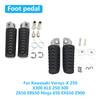 For KAWASAKI Versys-X 250 X300 KLE 250 300 Z650 ER650 Ninja 650 EX650 Z900 Motorcycle Front Rear Footrest Foot Pegs Pedals