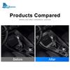 Real Carbon Fiber For BMW X1 F48 X2 F39 2018     Car Console Gear Shift Panel Frame Sticker Interior Accessories