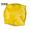 Portable Stress Ball Shapeable Cheese Squeeze Toy, Anxiety Relief Triangle Sensory Toy Slow Rising Cube Pinch Home Office Relaxation Tool