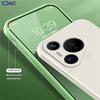Luxury Square Liquid Silicone Phone Case for Huawei Pura 70 Pura70 5G 360 Protective Cover HuaweiP70 P70 Double Liner Soft Coque