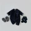 Winter Baby Plus Fluweel Dik Warm Rompertje Pasgeboren Baby Jongen Meisje Lange Mouw Fleece Warm Jumpsuit