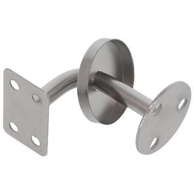 1pc Handrail Bracket Bannister Wall Support Hand Rail Balustrade Stair Railing Guardrail Fixed Support Stainless Steel Bracket