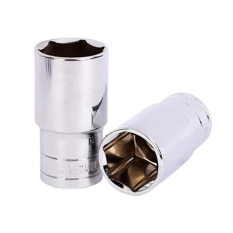 1/2" Großer Ratschenschlüssel mit 8-32mm Sechskant-Spiegelstecknüssen