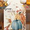 Christmas Table Runner Linen Holiday Decor Creative Halloween Thanksgiving Tablecloth Festive Atmosphere