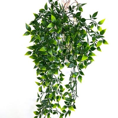 Artificial Ivy Plants Plastic Leaf Pot Wedding Garden Home Centerpiece Outdoor UV Protection Festival Bonsai DIY Gift Decoration