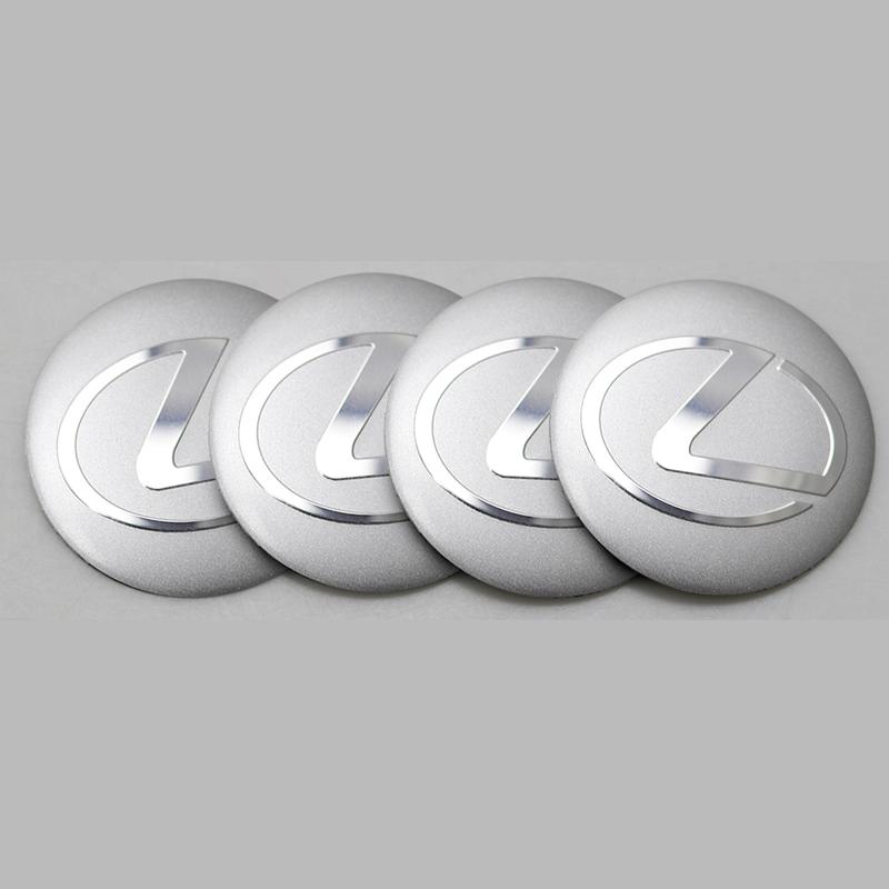 

56/60MM Car Wheel Center Hub Caps Tire Rim Covers Sticker Accessories For Lexus Fsport RX330 IS250 Ct200h ES300h RX350 IS300h NX
