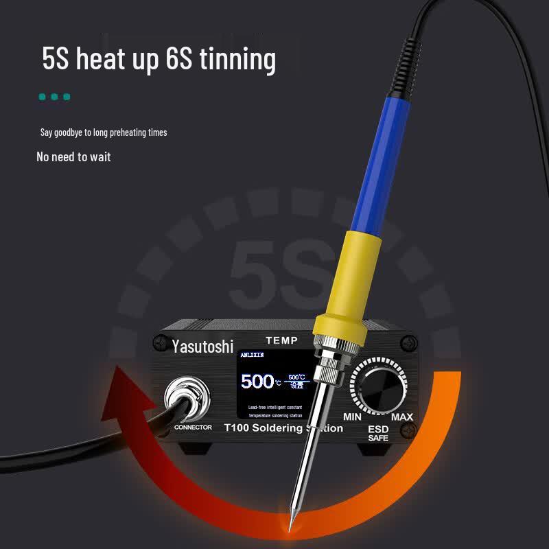 Anlixin T12A 72W Digital Soldering Station with 5 Tips