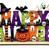 Fall Season Shelf Decor Happy Halloween Wooden Sign Ornaments with Pumpkin Ghost And Bat Elements for Decorative Party Props Tiered Tray Table Autumn
