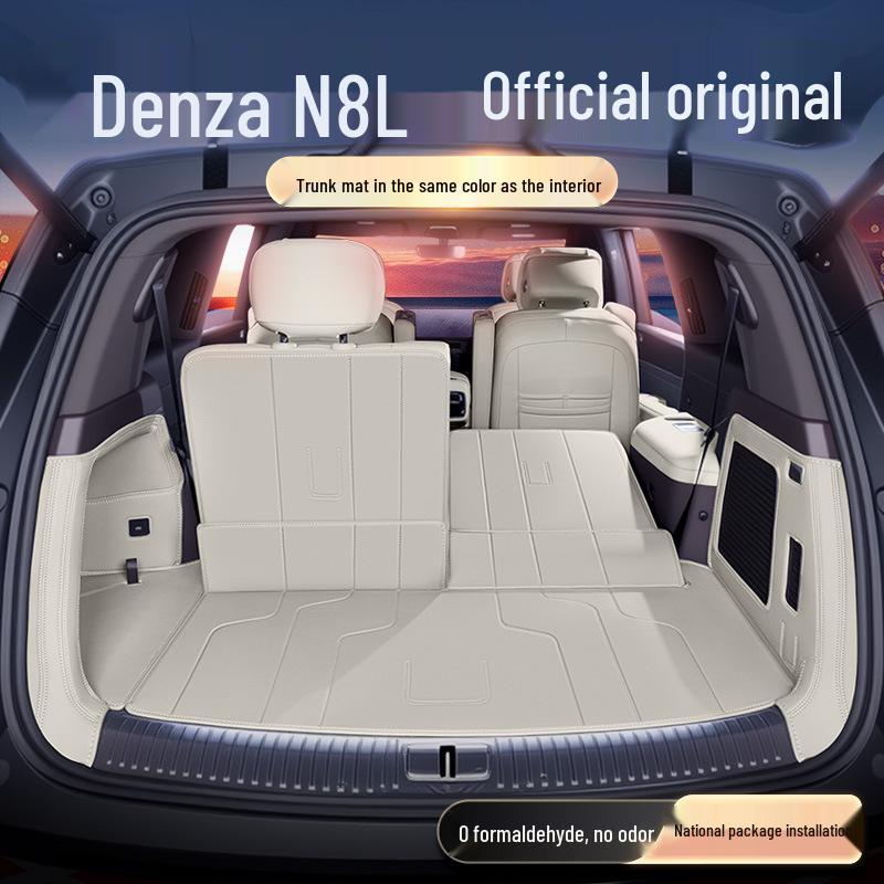 Full Coverage Trunk Mat for 2025 BYD Denza N8L - Interior Car Accessory