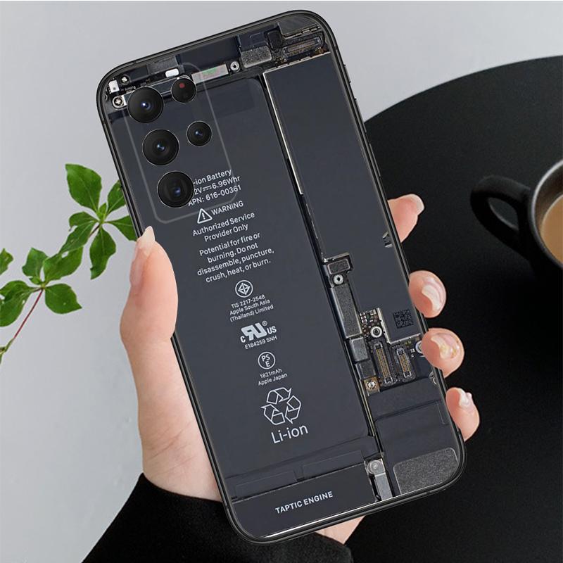 Θήκη τηλεφώνου για Samsung Galaxy A73 A53 A13 A22 A12 A32 A71 A21S A33 A52 A72 A41 A50 A70 A31 M31 Μπαταρία μητρική πλακέτα κυκλώματος