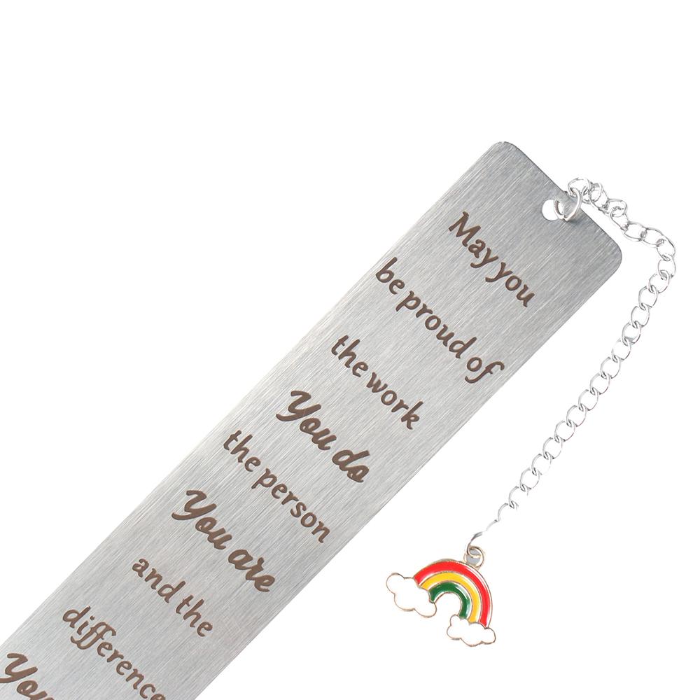 Friend Stainless Steel Perfet Bookmarks Book Support Book Clip High Quality