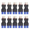 10Pcs RC LiPo Battery Connector Adapter Universal EC3 Female To T Plug Male Connector for RC Car Aircraft Boat