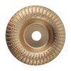 100mm Diameter Woodworking Grinding Wheel Arc Shape Wood Carving Disc Sanding Wheel  Wood Polishing